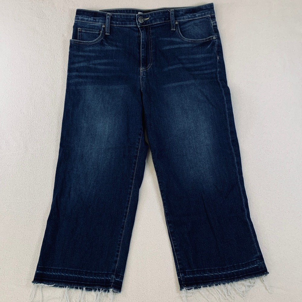 Kut from the Kloth Dark Blue Wide Leg Jeans